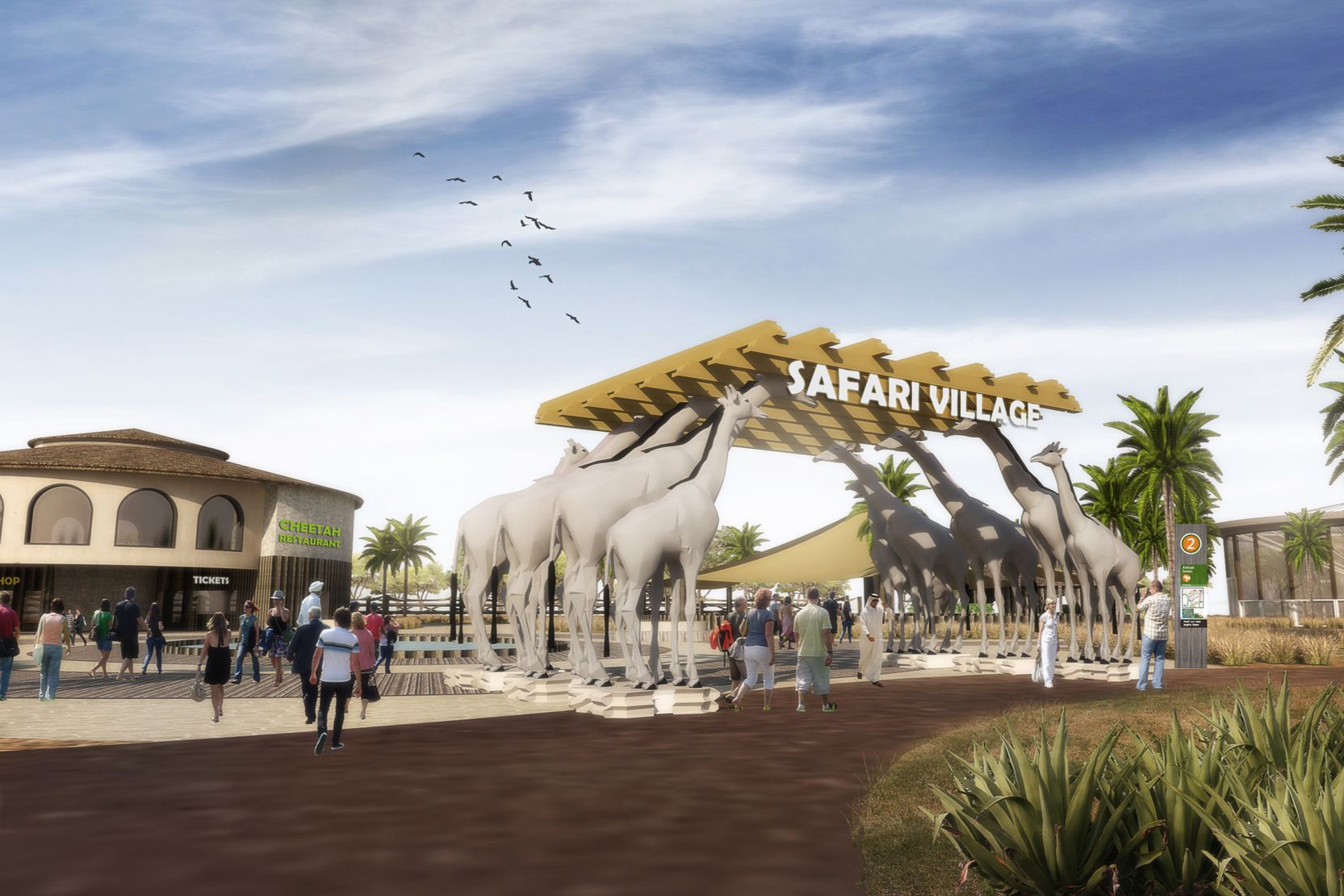 Dubai Safari Park From Dubai Marina